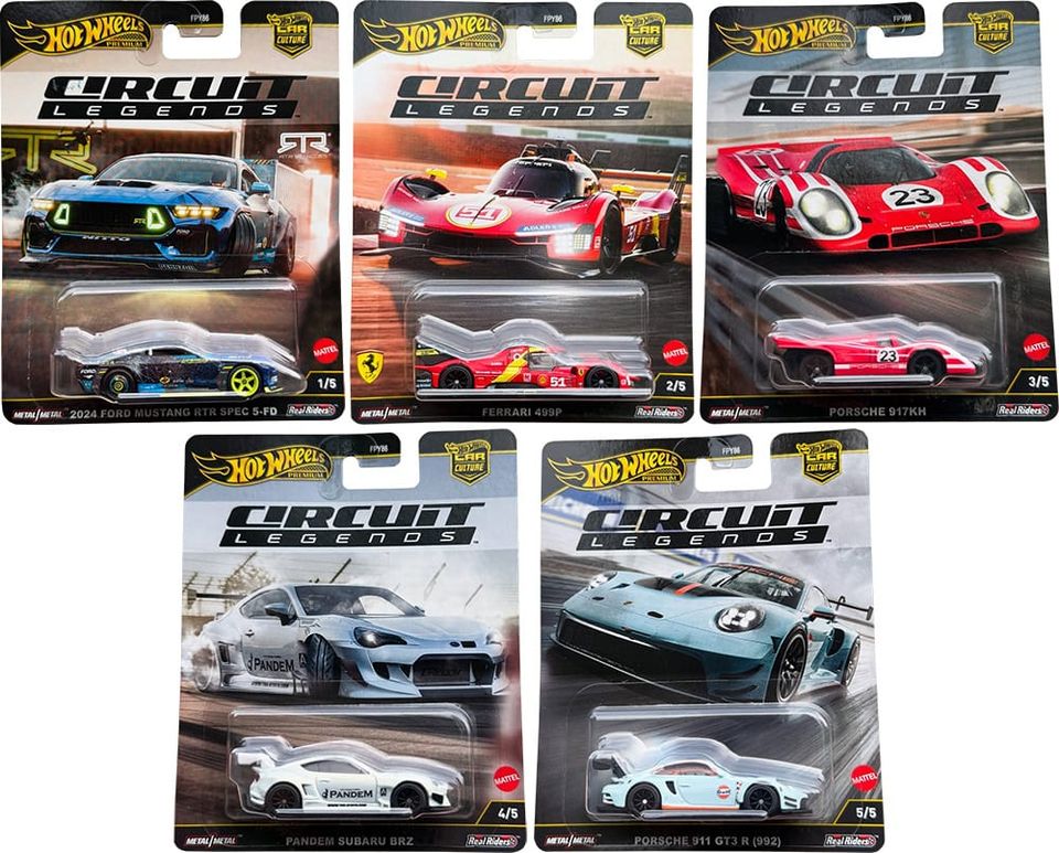 Hot Wheels 2025 Car Culture - Circuit Legends