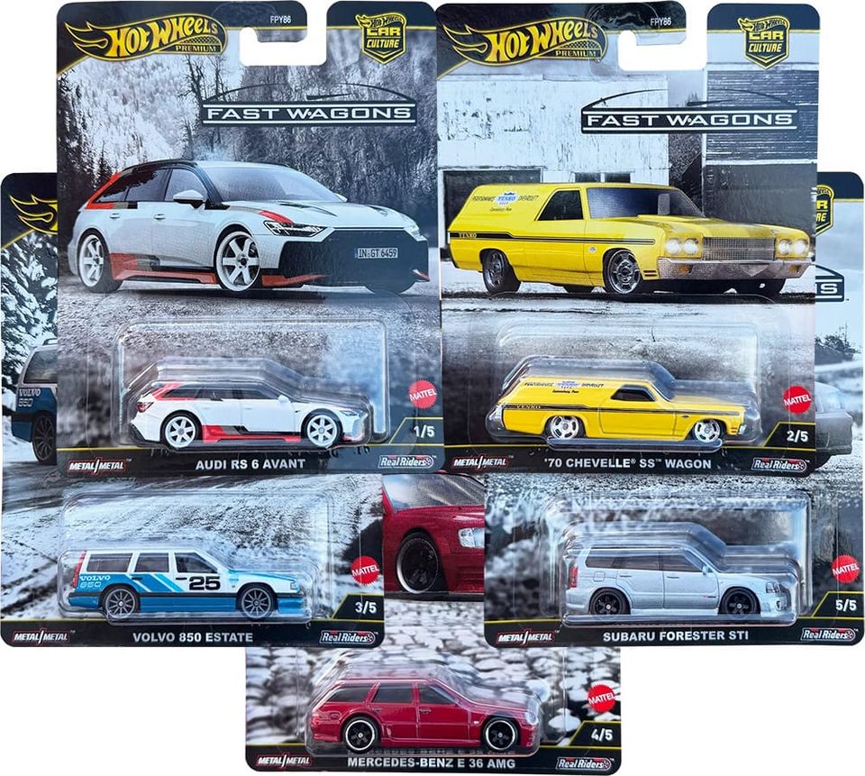 Hot Wheels 2025 Car Culture - Fast Wagons