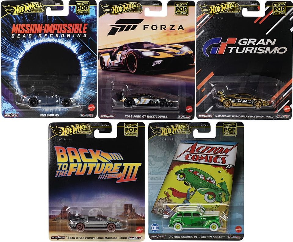 Hot Wheels 2025 Pop Culture - Mix L