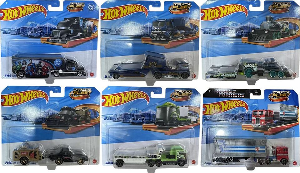 Hot Wheels 2025 Track Fleet - Mix C
