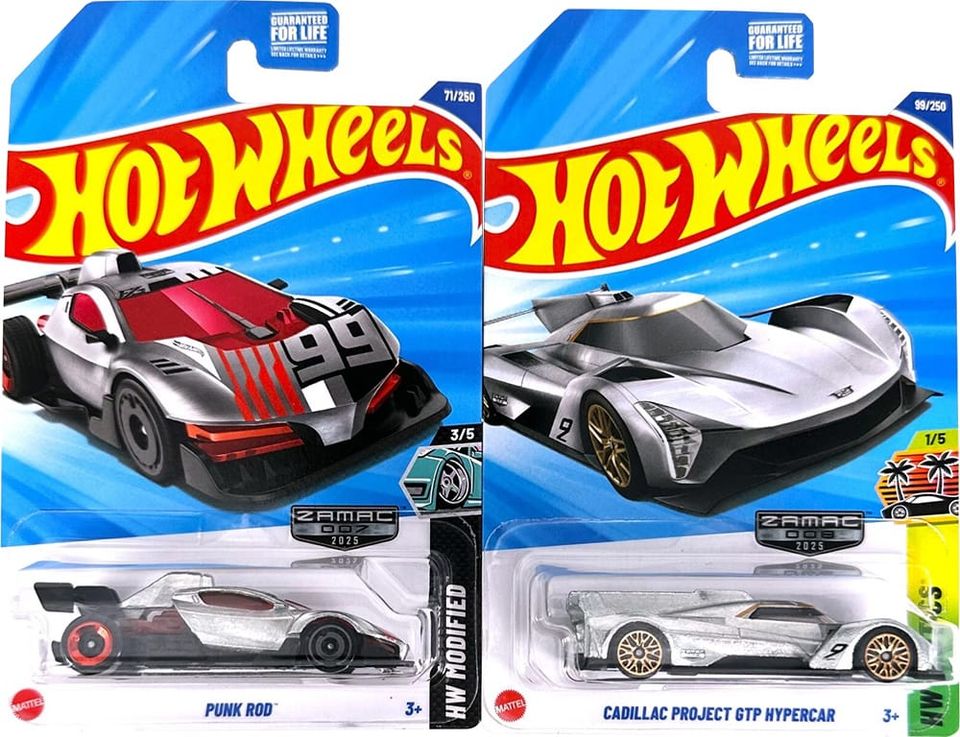2025 Hot Wheels Zamac Edition 7 & 8