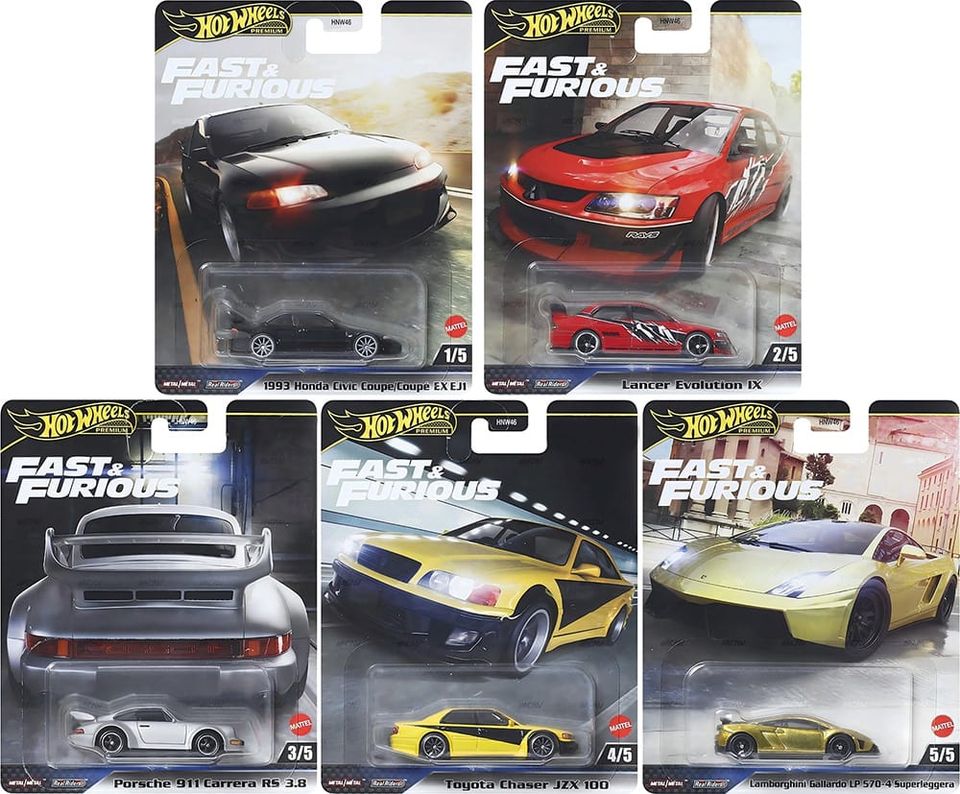 Hot Wheels 2025 Fast & Furious Premium - Mix 4