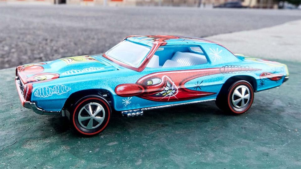 Hot Wheels x Kenny Scharf Custom T-Bird