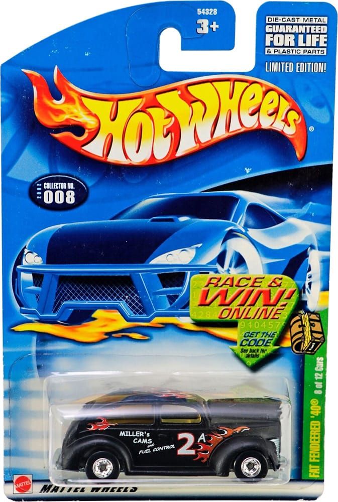 Fat Fendered '40 - 2002 Treasure Hunt - Hot Wheels Giveaway