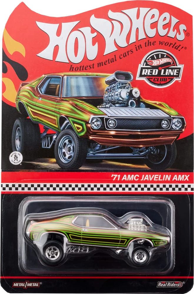 '71 AMC Javelin AMX - 2024 Red Line Club - Hot Wheels Giveaway