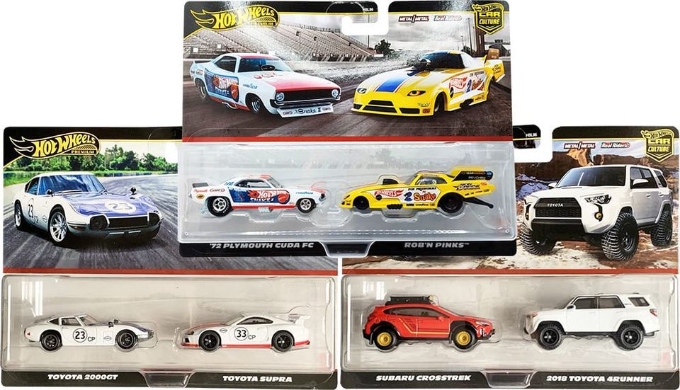 2025 Hot Wheels Car Culture 2-Packs - Mix 3