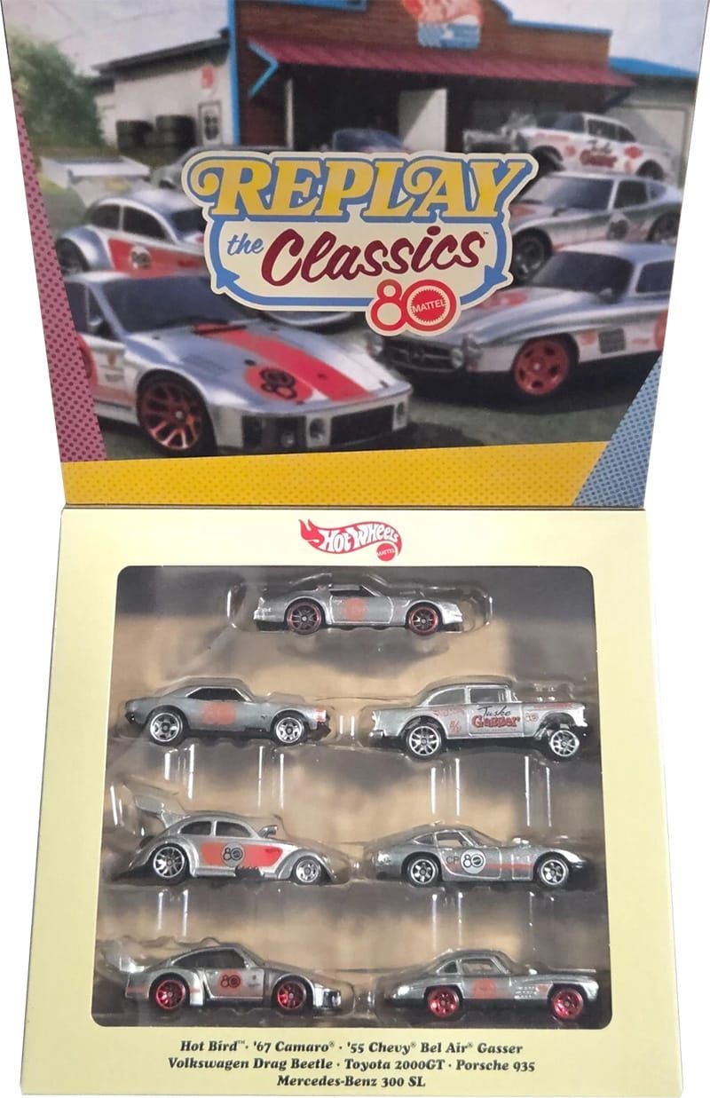 2025 Hot Wheels Replay the Classics 7-Car Box Set