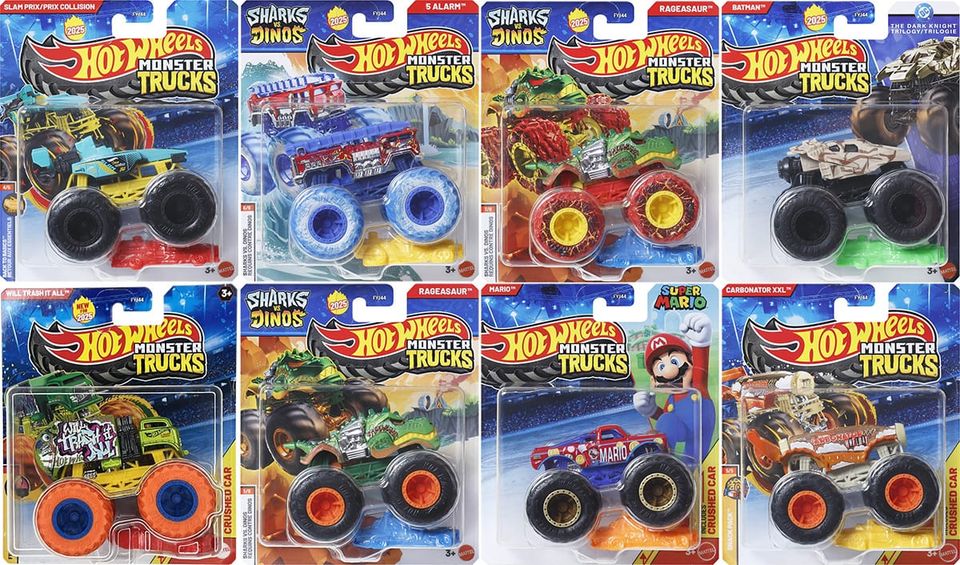 2025 Hot Wheels Monster Trucks - Mix 10