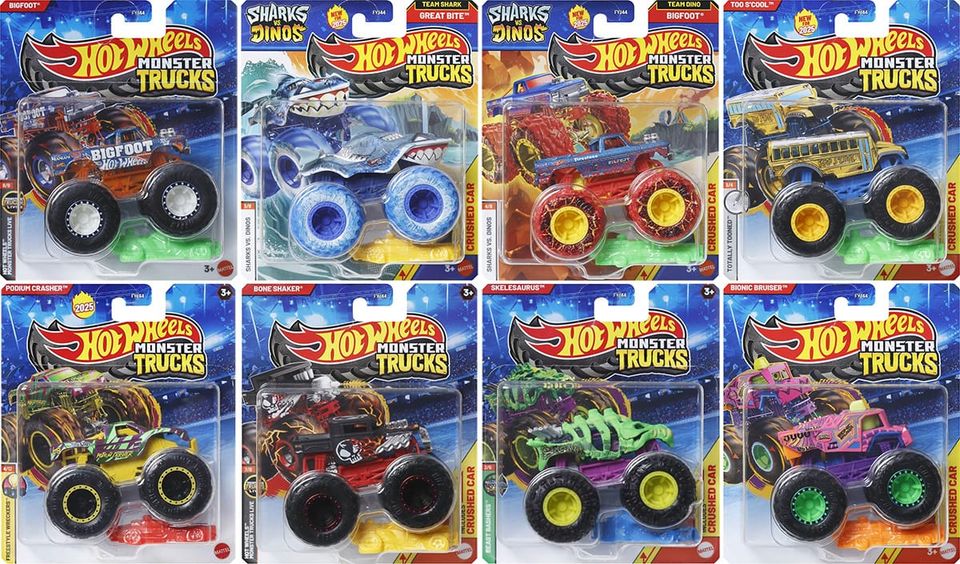 2025 Hot Wheels Monster Trucks - Mix 9