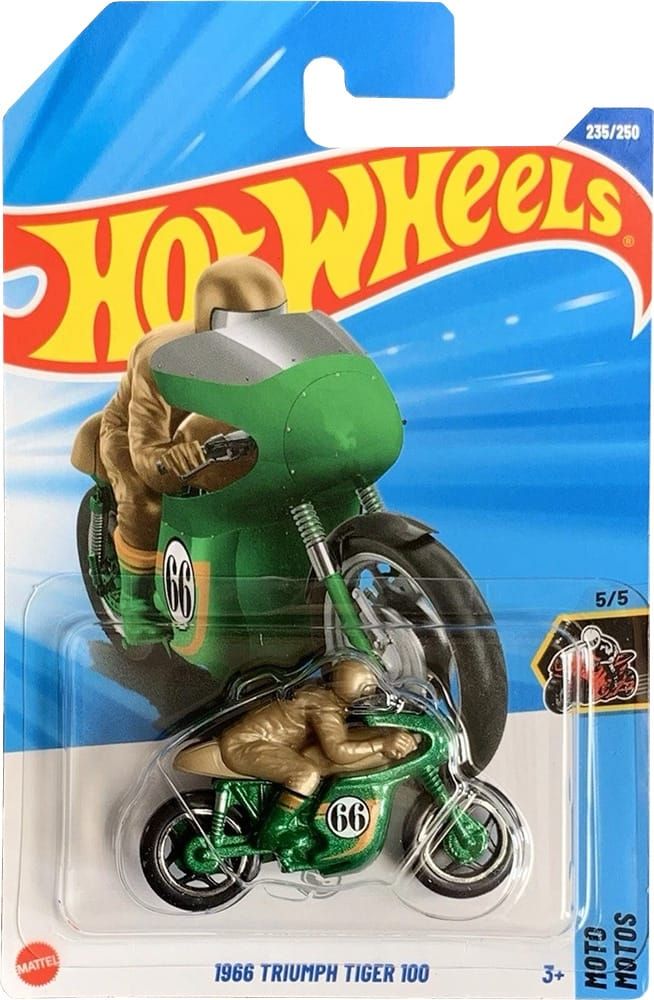 1966 Triumph Tiger 100 - 2025 Hot Wheels Treasure Hunt