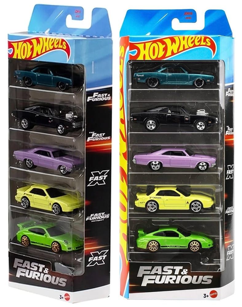 Hot Wheels 2025 Fast & Furious 5-Pack