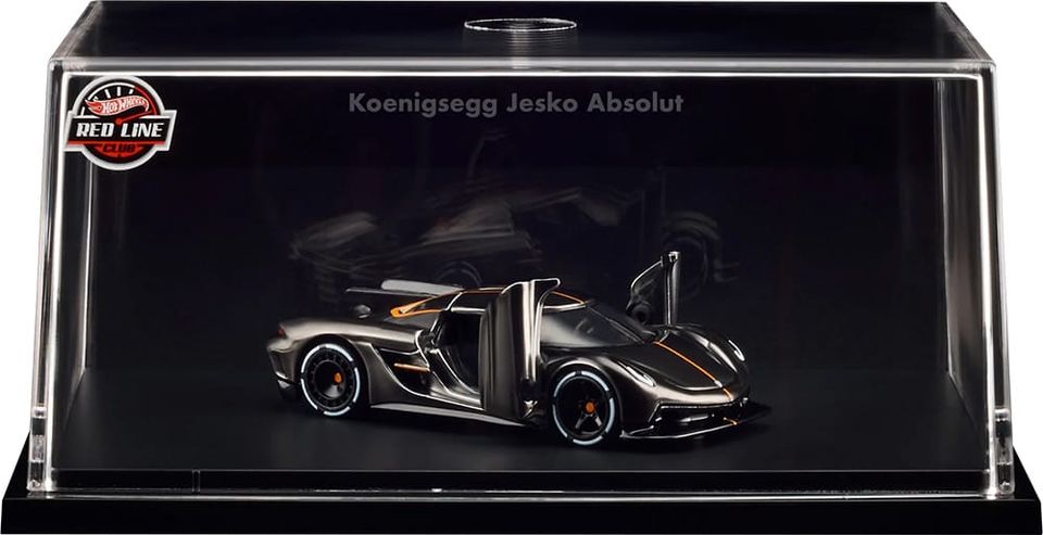 Koenigsegg Jesko Absolut - Hot Wheels 2025 Red Line Club