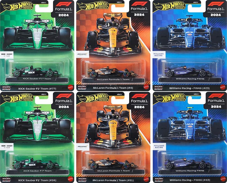 Hot Wheels Premium Formula 1 2024 - Mix 2