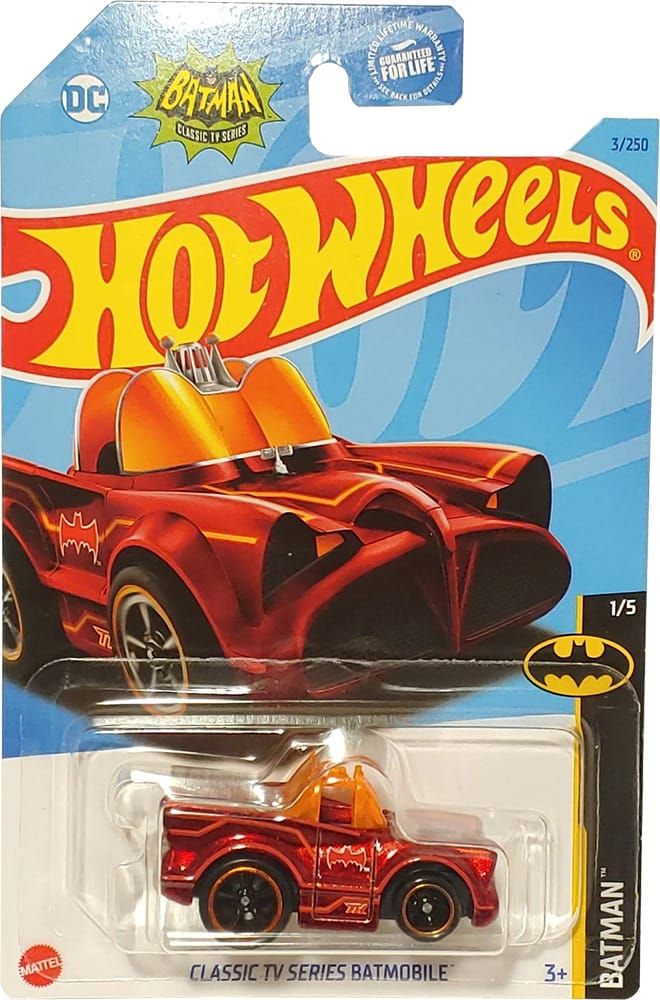 Batmobile (Tooned) - 2023 Super Treasure Hunt - Hot Wheels Giveaway