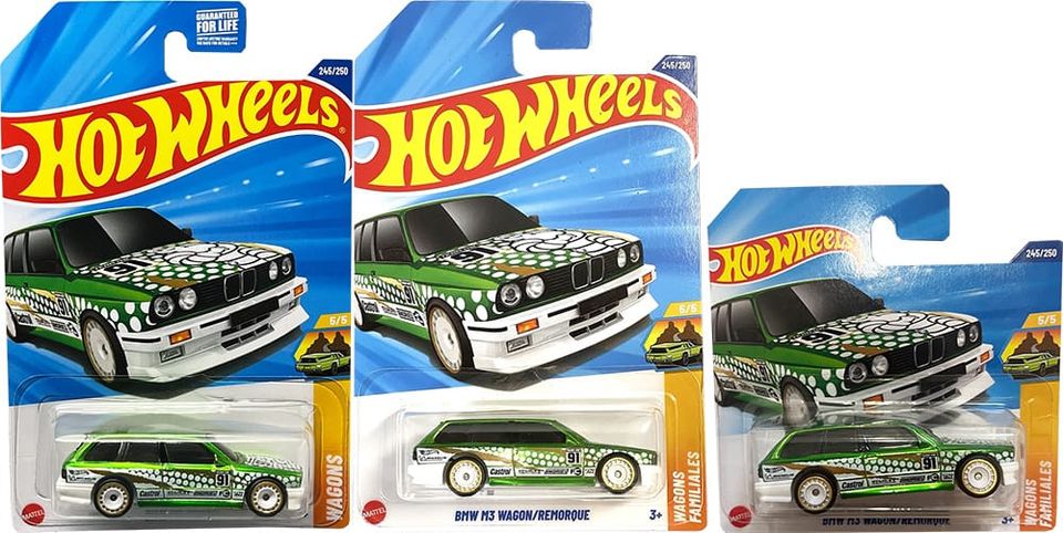 BMW M3 Wagon - Hot Wheels 2025 Super T-Hunt - US, Int. & Short Card