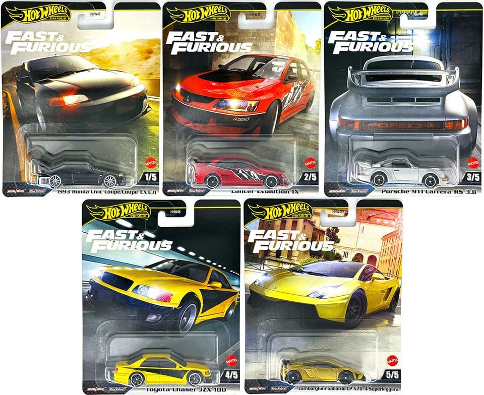 Hot Wheels 2025 Fast & Furious Premium - Mix 4 - Loose