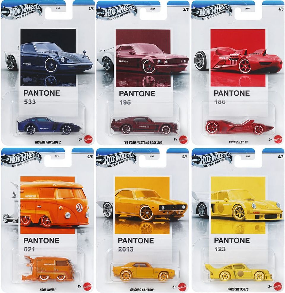 Hot Wheels 2026 Pantone Series
