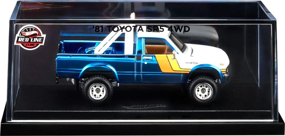’81 Toyota SR5 4WD - Hot Wheels 2025 Red Line Club