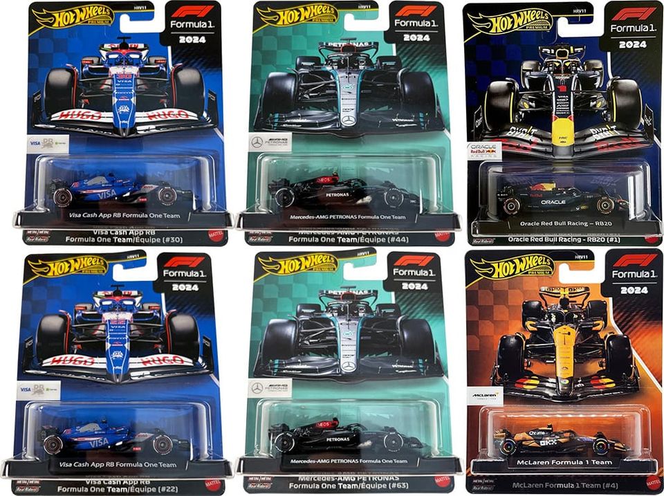 Hot Wheels Premium Formula 1 2024 - Mix 3