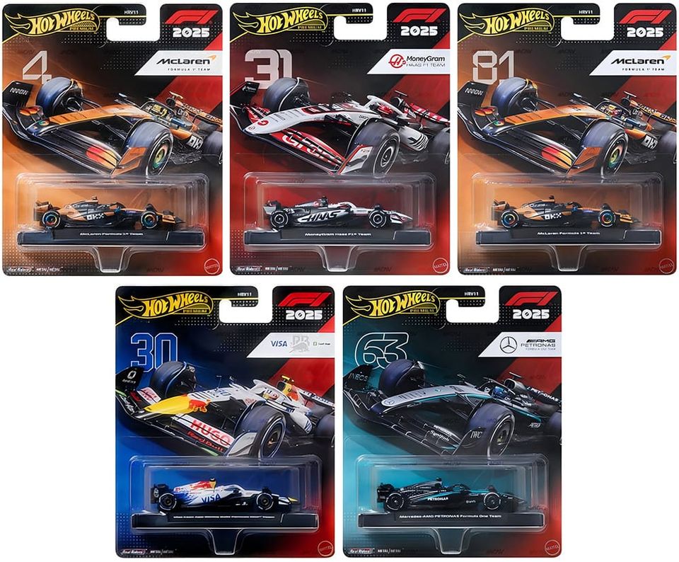 Hot Wheels Premium Formula 1 2025 (2026) - Mix 1