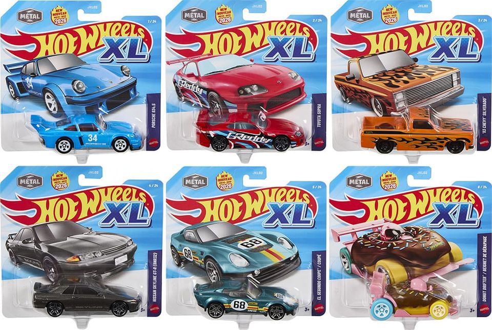2026 Hot Wheels XL - Mix 1