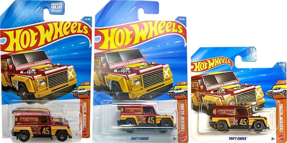 Drift-Ender - Hot Wheels 2026 Super T-Hunt - US, Int. & Short Card