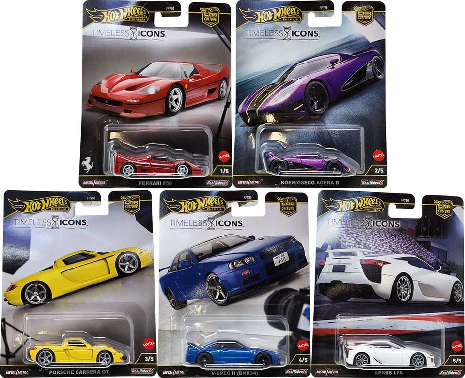 Hot Wheels 2025 Car Culture - Timeless Icons - Loose
