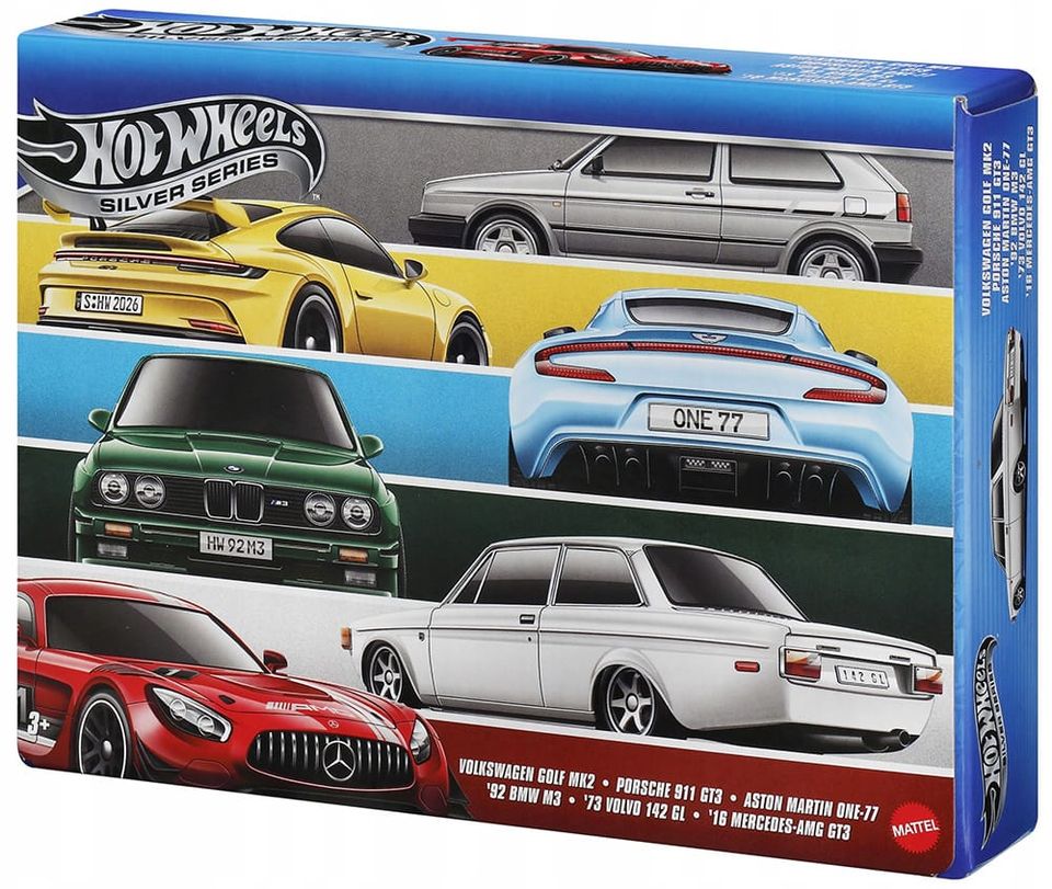 Hot Wheels 2026 Euro Style 6-Car Box Set