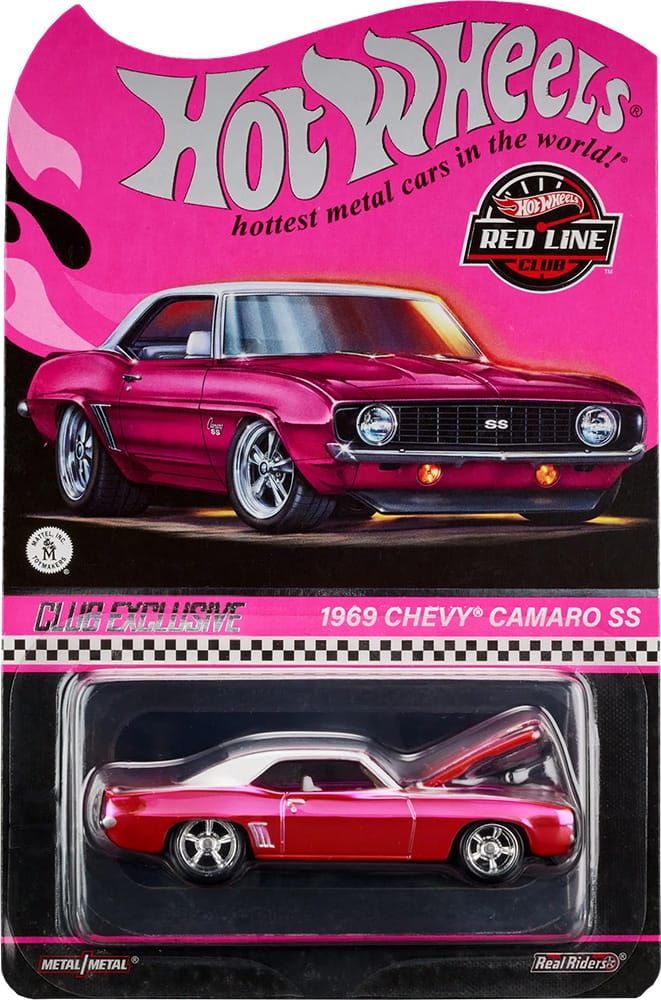 1969 Chevy Camaro SS - 2024 Red Line Club - Hot Wheels Giveaway