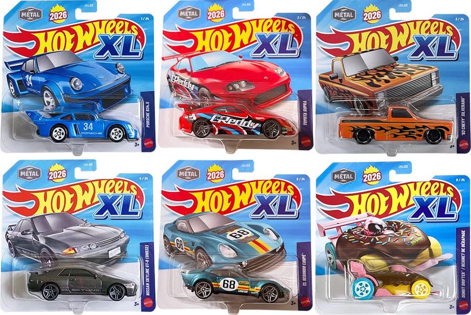 2026 Hot Wheels XL - Mix A