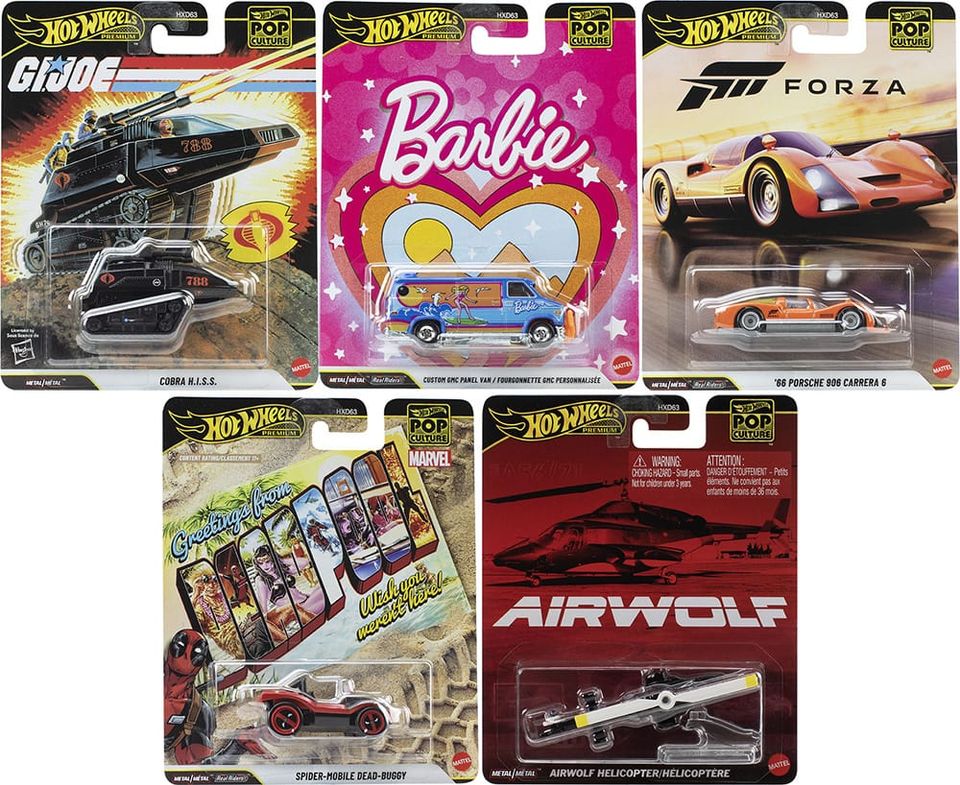 Hot Wheels 2026 Pop Culture - Case Mix Q