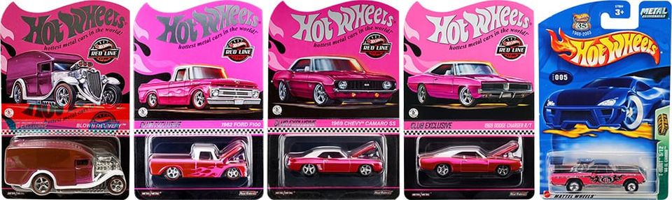 Pretty in Pink - January Hot Wheels Giveaways