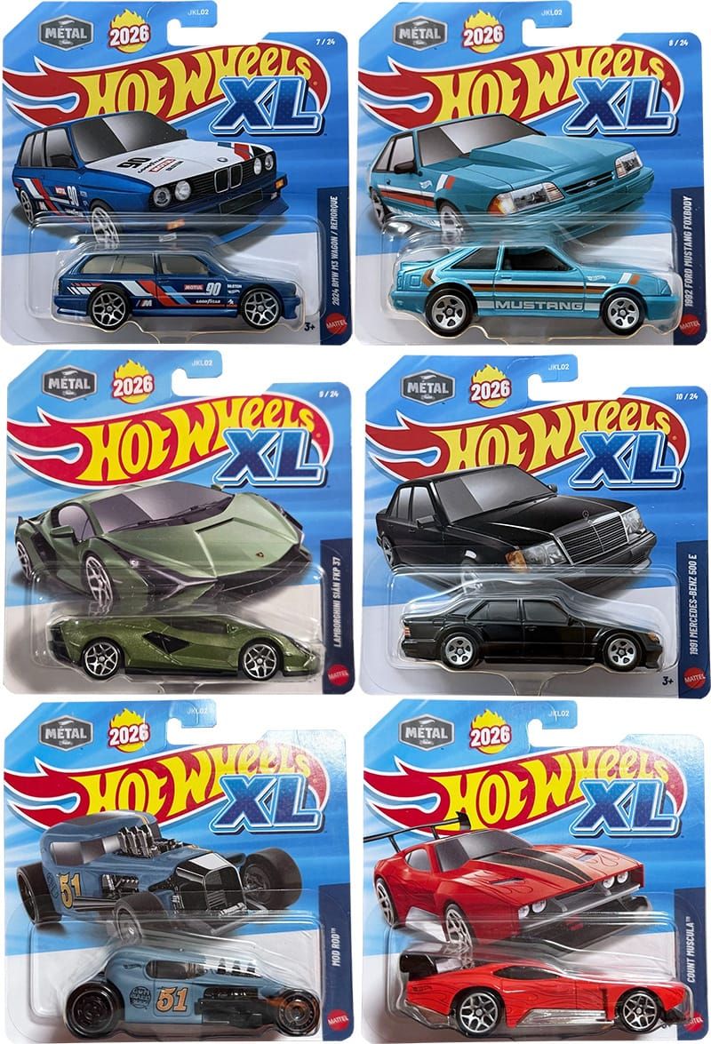 2026 Hot Wheels XL - Mix B