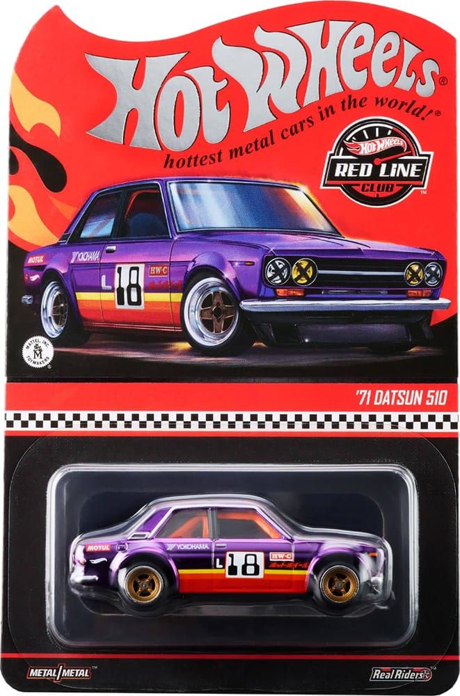 '71 Datsun 510 - Hot Wheels 2026 Red Line Club