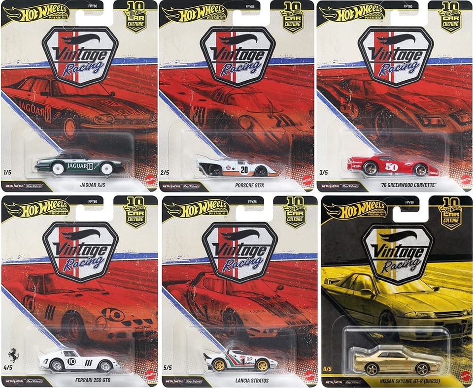Hot Wheels 2026 Car Culture - Vintage Racing