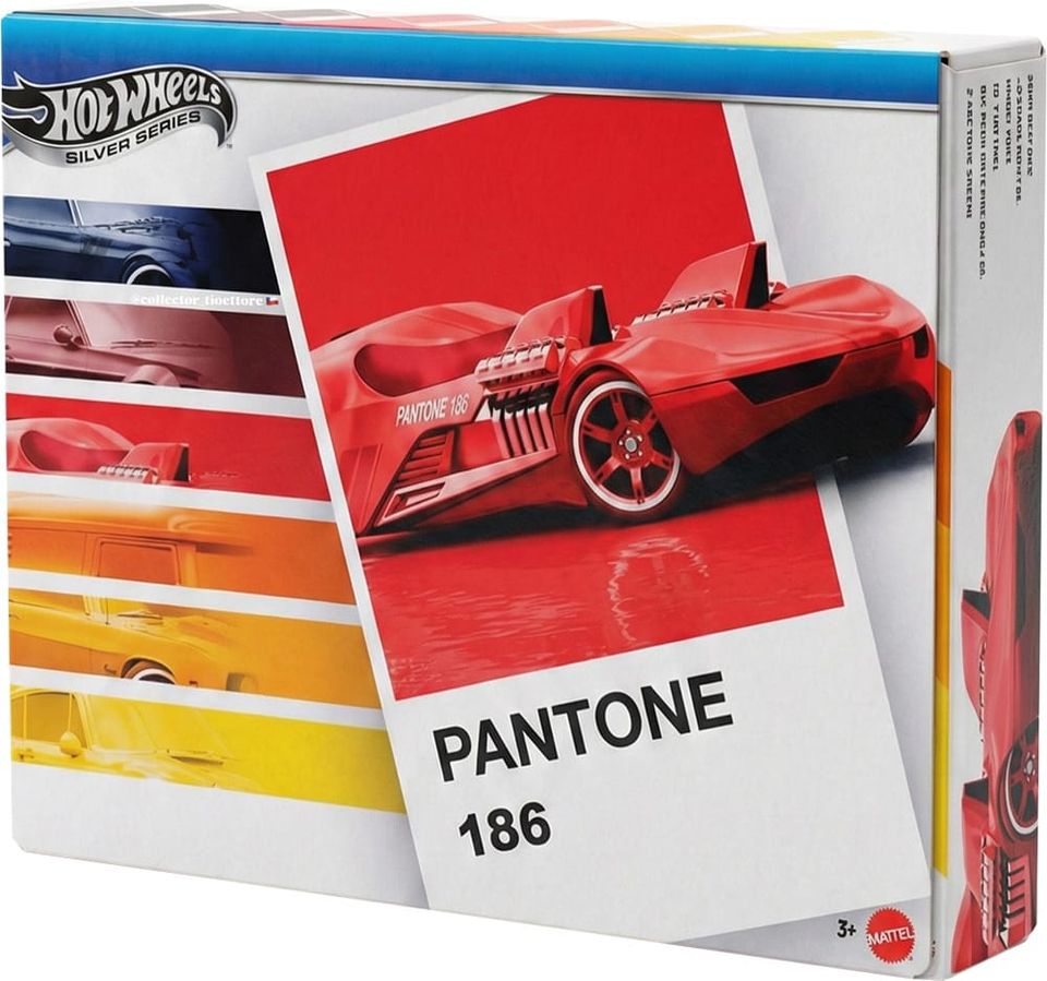 Pantone - Hot Wheels 2026 6-Car Box Set