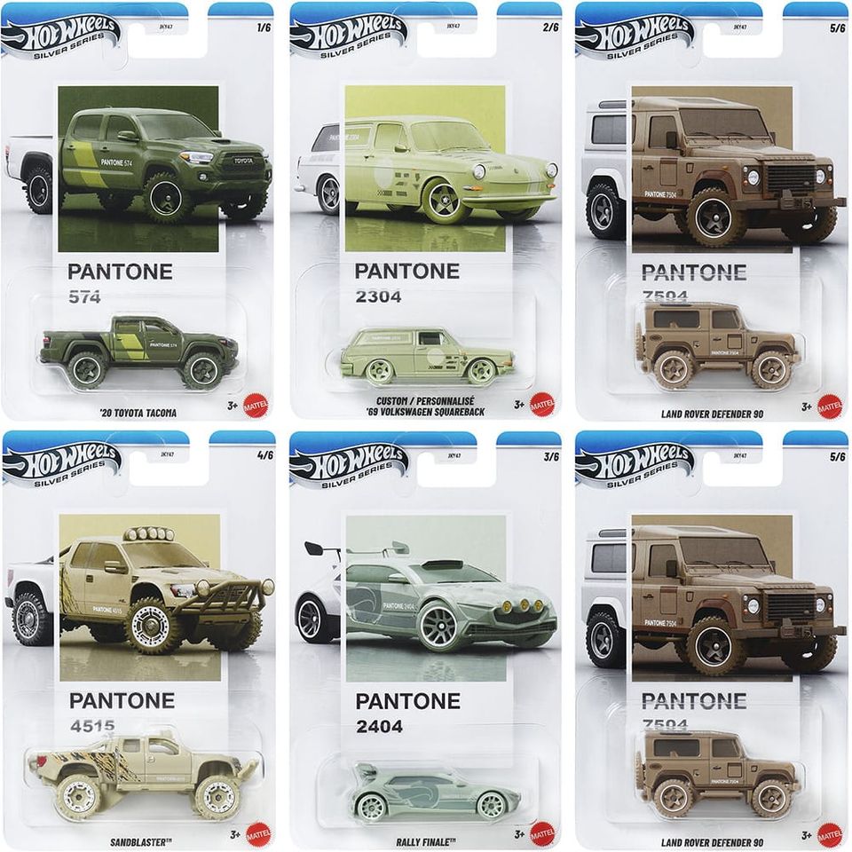 Hot Wheels 2026 Pantone Series - Mix 2