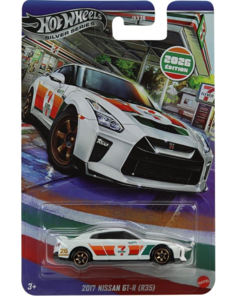 2026 Hot Wheels 7-Eleven 2017 Nissan GT-R (R35)