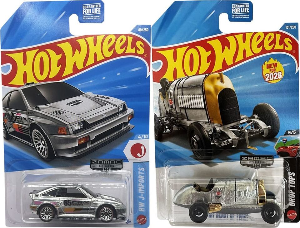 2026 Hot Wheels Zamac Edition 5 & 6