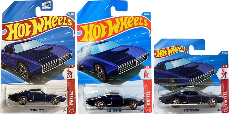 Custom Otto - Hot Wheels 2026 Super T-Hunt - US, Int. & Short Card