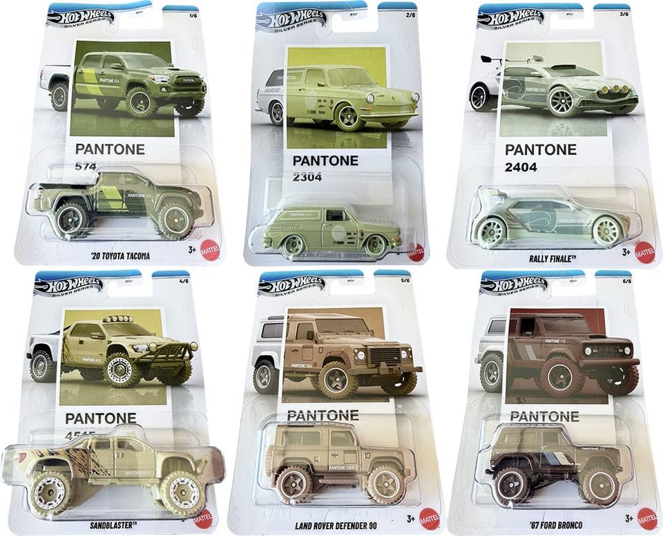 2026 Hot Wheels Pantone Series - Mix 2