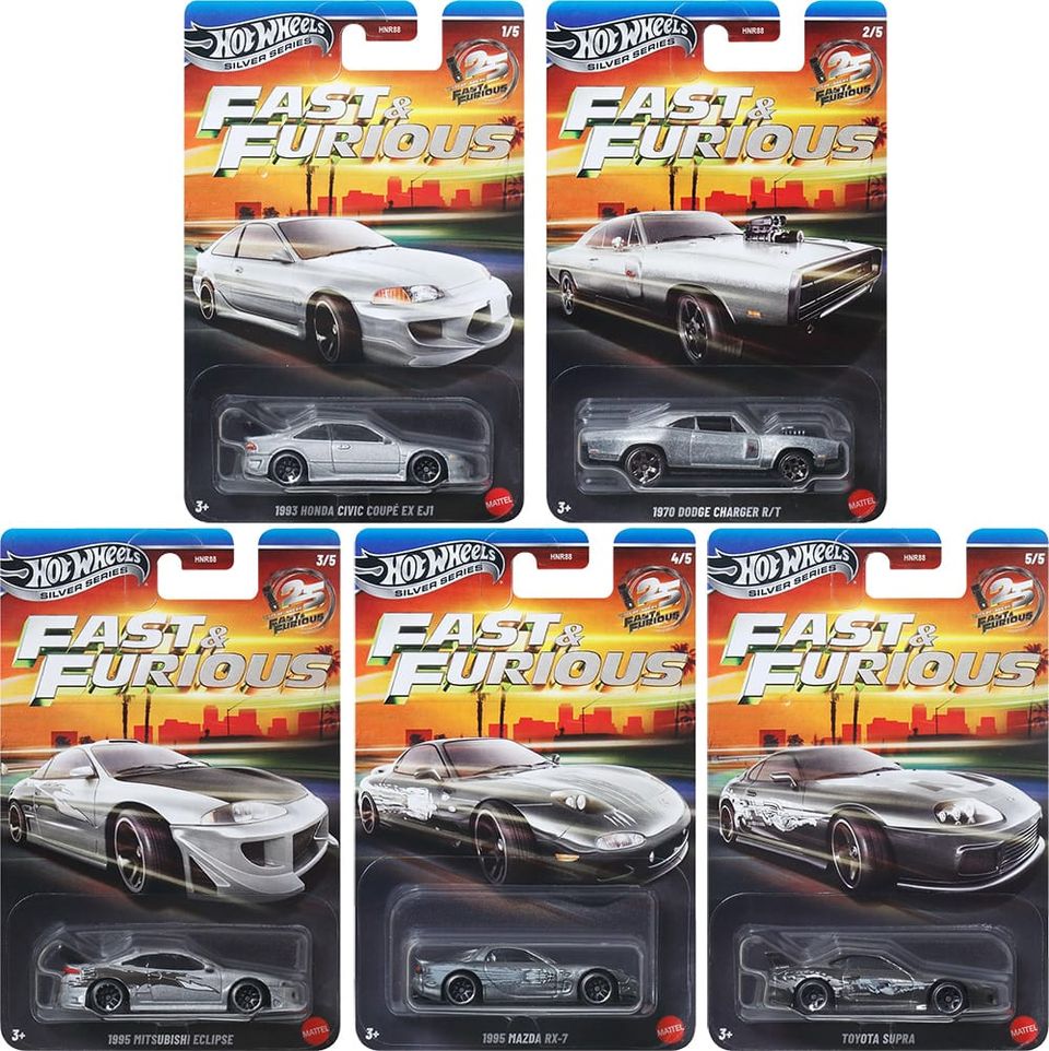 Hot Wheels 2026 Fast & Furious: Silver Anniversary