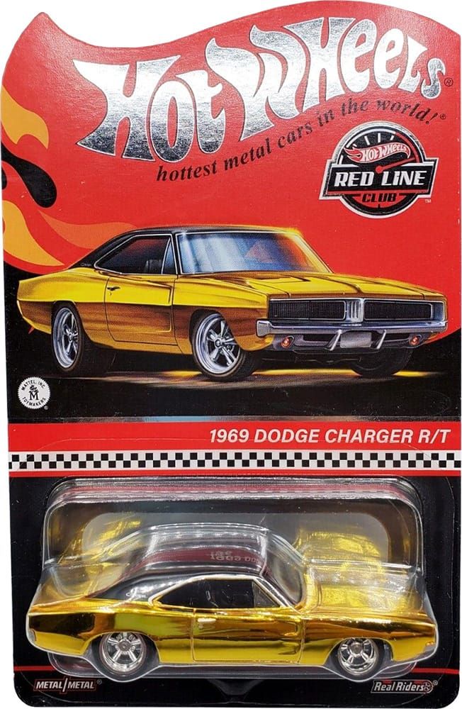 1969 Dodge Charger R/T - 2023 Red Line Club - Hot Wheels Giveaway