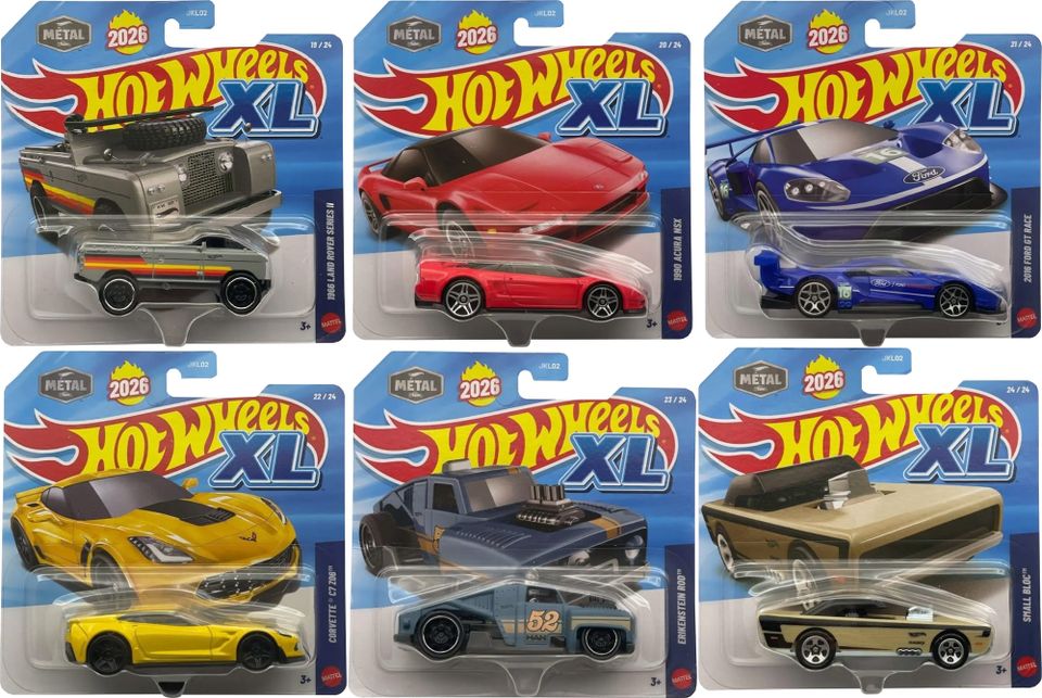 2026 Hot Wheels XL - Mix 4