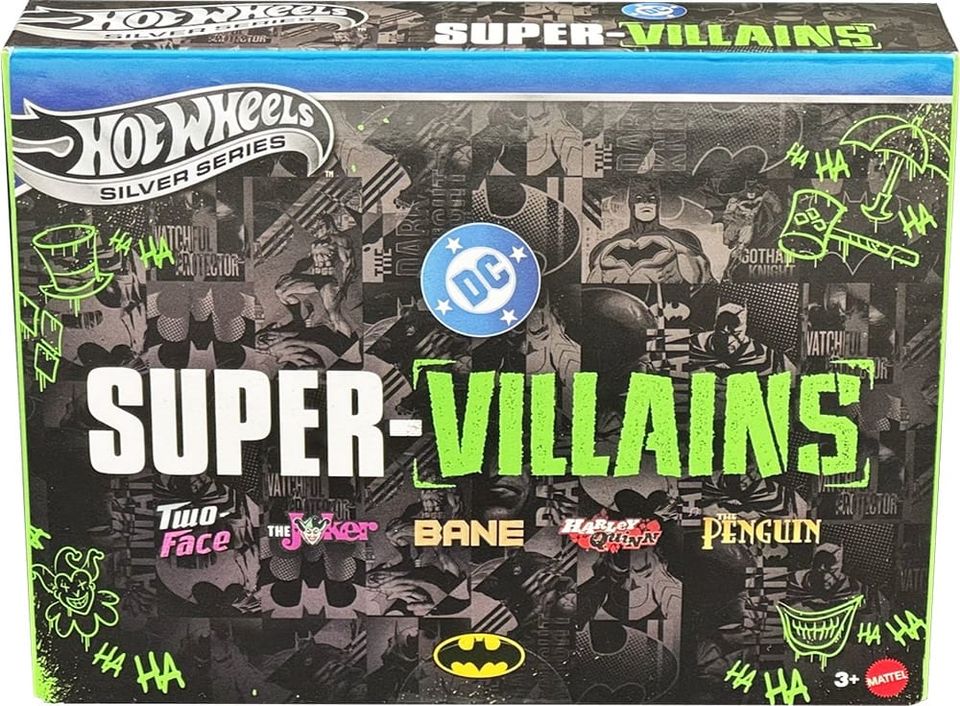 Hot Wheels 2026 DC Super-Villains Box Set