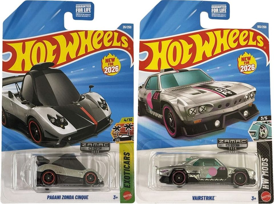 2026 Hot Wheels Zamac Edition 7 & 8