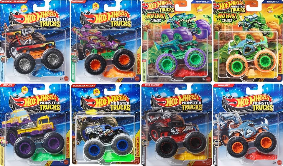 2026 Hot Wheels Monster Trucks - Mix 7