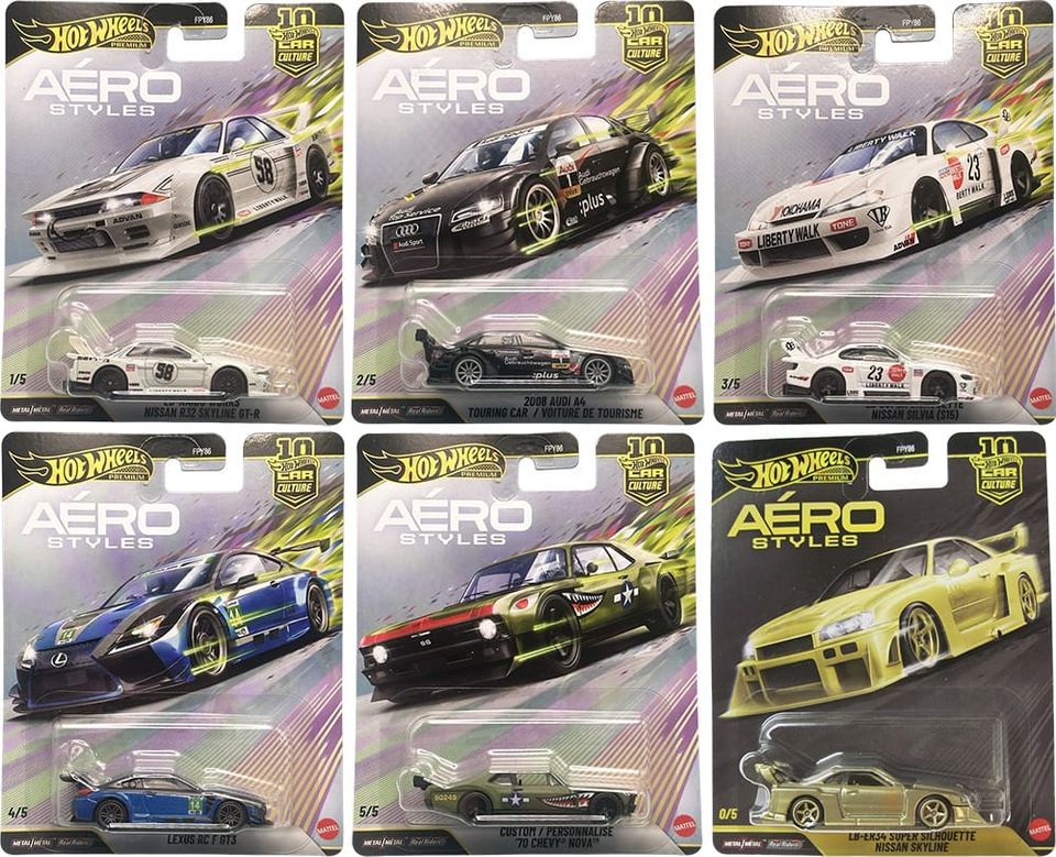 Hot Wheels 2026 Car Culture - Aero Styles - Loose