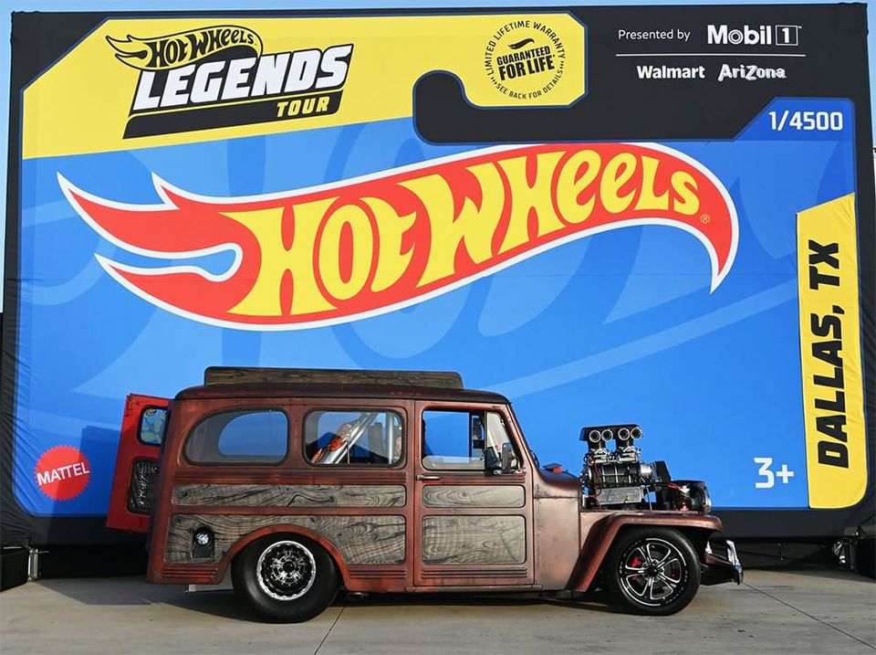 1961 Willys Jeep Station Wagon - 2026 Hot Wheels Legends Tour Dallas