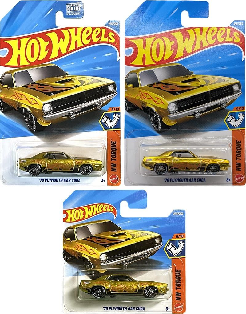 '70 Plymouth AAR Cuda - Hot Wheels 2026 Super T-Hunt - US, Int. & Short Card